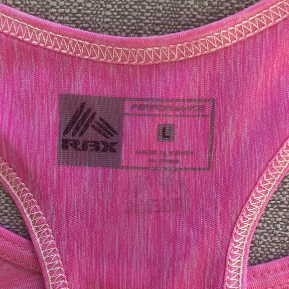 RBX Women's Heathered Racerback Athletic Tank - Picture 5 of 6